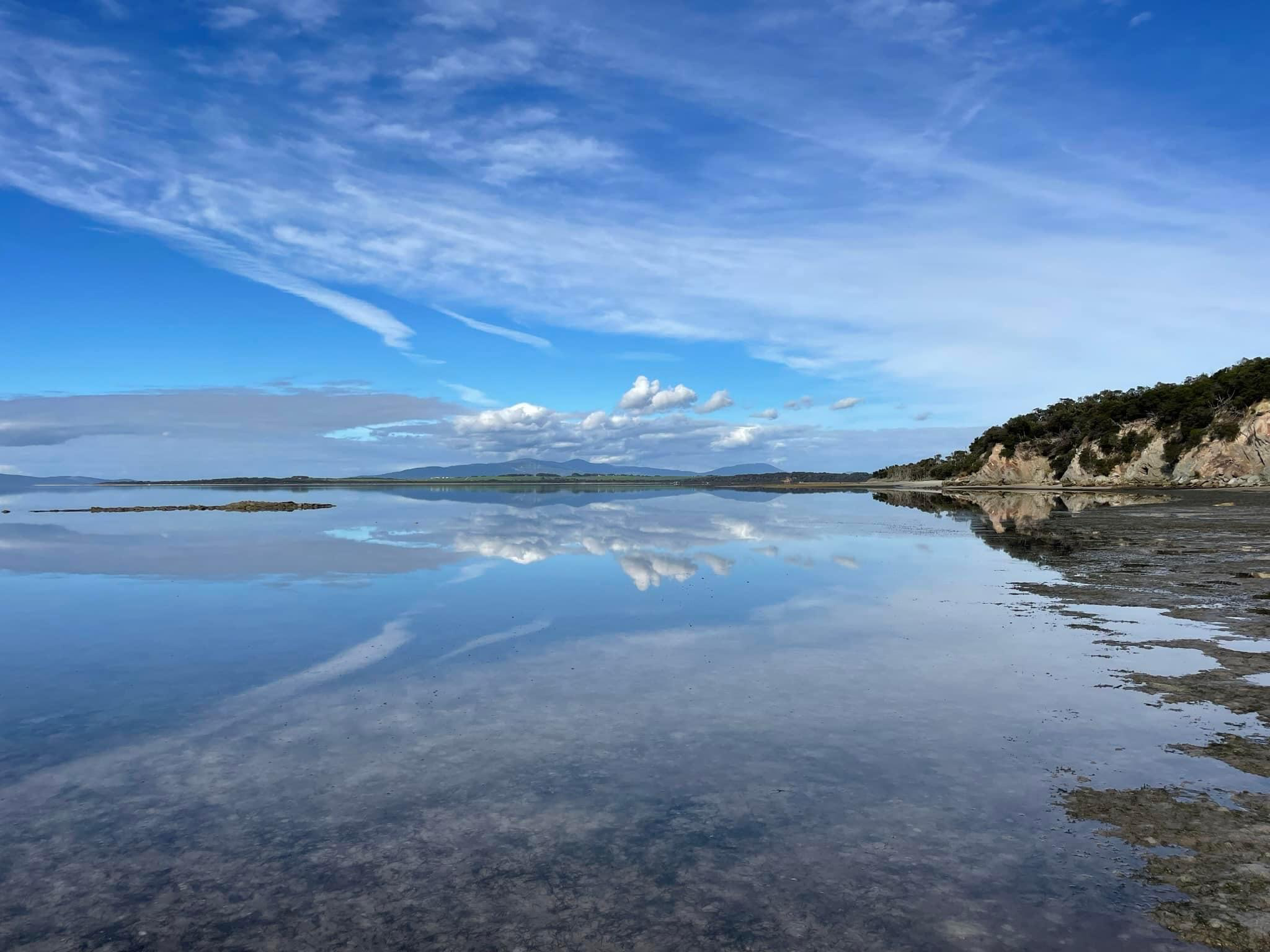 Corner Inlet at low tide, looking towards Wilsons Promontory